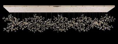 Đèn ốp trần tân cổ điển inox màu crom, Ø500 cm