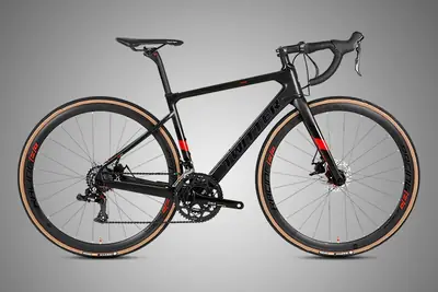 Xe đạp đua khung carbon 22/24 tốc độ, phanh đĩa