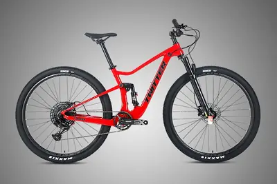 Xe đạp địa hình khung carbon giảm xóc toàn phần 27,5/29 inch 12 tốc độ, phanh đĩa