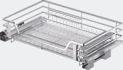 Rổ kéo bốn cạnh nan dẹt – rổ bát đĩa