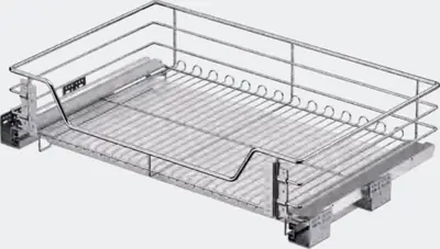 Rổ kéo bốn cạnh dây tròn – rổ phẳng