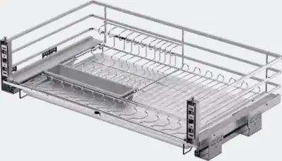Rổ kéo ba cạnh nan dẹt – rổ bát đĩa