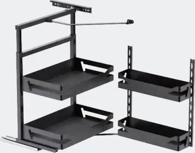 Giá góc liên động thép tấm + gỗ