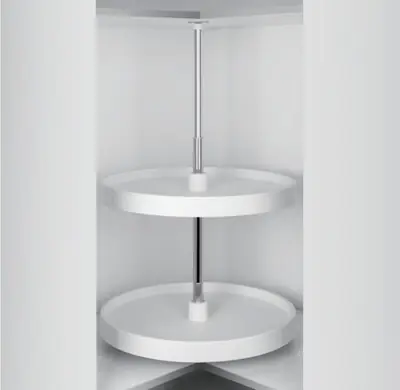 Mâm xoay nhựa 360° 2–3 tầng