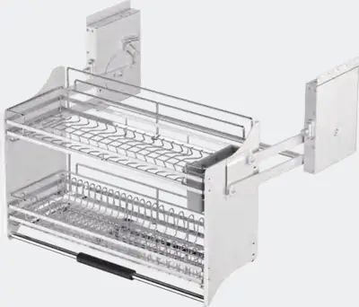 Giá bát nâng hạ kèm hộp đũa