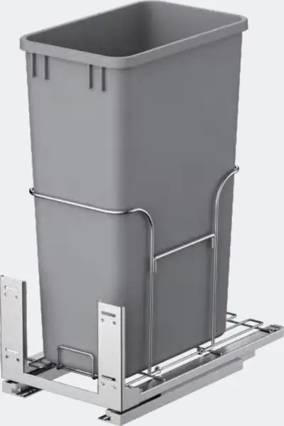 Thùng rác âm tủ liên kết cánh 1–2 thùng (30 / 50 L)