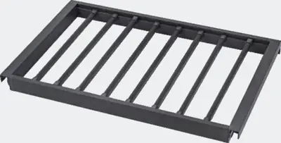 Giá treo quần ray giảm chấn