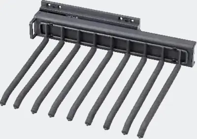 Giá treo quần gắn hông tủ ray giảm chấn