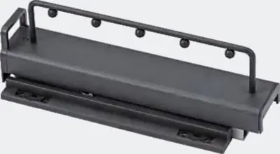 Giá treo đồ gắn nóc tủ ray giảm chấn – ảnh 2