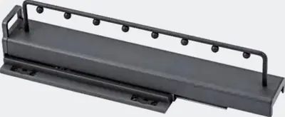 Giá treo đồ gắn nóc tủ ray giảm chấn