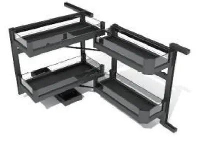 Giá góc liên động tủ dưới 2 tầng – ảnh 2