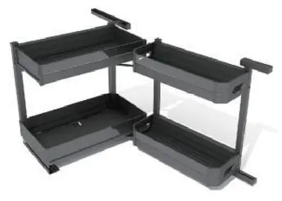 Giá kéo tủ cao liên động 2–6 tầng