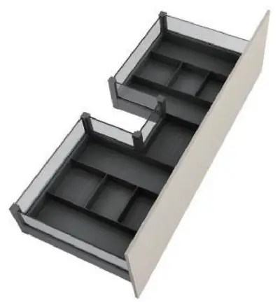 Rổ kéo tủ chậu lavabo phòng tắm