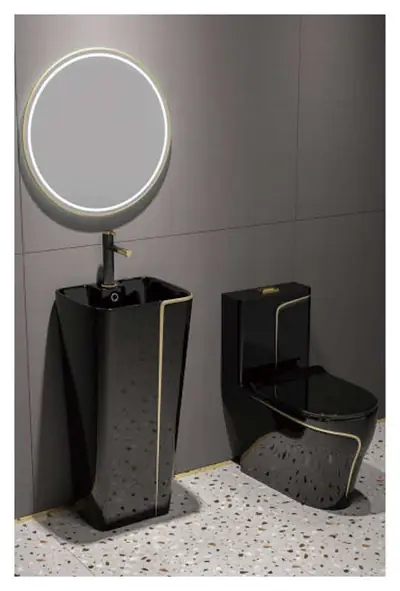 Chậu rửa chân đứng, 43 × 35.5 × 85 cm