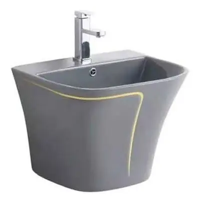 Bồn cầu một khối xả xoáy siphon, 74 × 39 × 69 cm