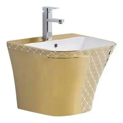 Bồn cầu một khối xả xoáy siphon, 68 × 37 × 78 cm