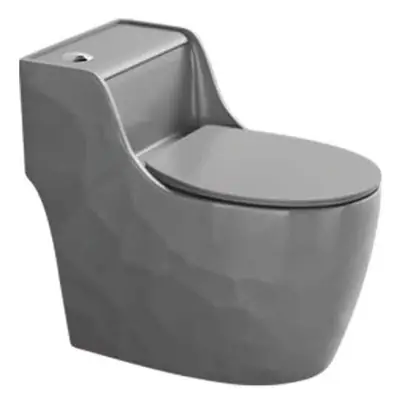 Bồn cầu một khối xả xoáy siphon, 68 × 38 × 62 cm