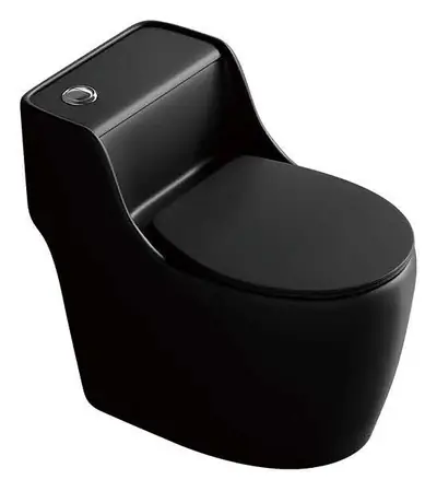 Bồn cầu một khối xả xoáy siphon, 68 × 38 × 62 cm