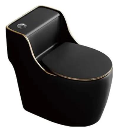 Bồn cầu một khối xả xoáy siphon, 68 × 38 × 62 cm