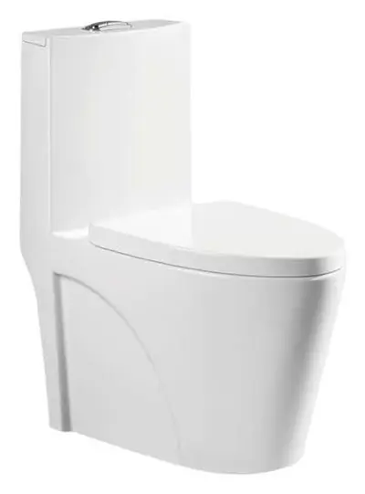 Bồn cầu một khối xả xoáy siphon, 70 × 8.5 × 78 cm