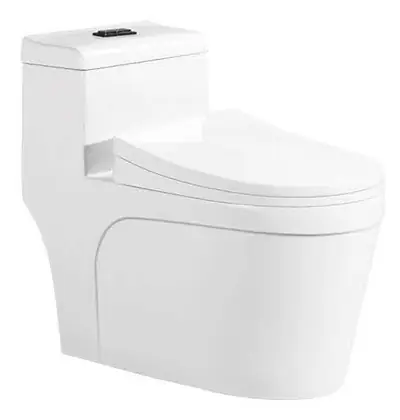 Bồn cầu một khối xả xoáy siphon, 72 × 39 × 65 cm