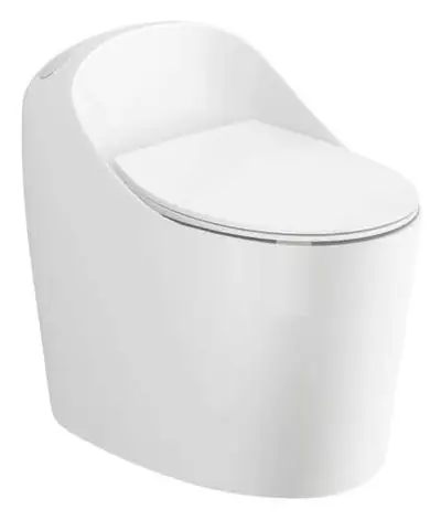 Bồn cầu một khối xả xoáy siphon, 66 × 45 × 62 cm