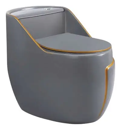 Bồn cầu một khối xả xoáy siphon, 66 × 42.5 × 58 cm