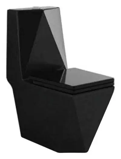 Bồn cầu một khối xả xoáy siphon, 70 × 37 × 83.5 cm