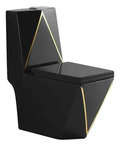 Bồn cầu một khối xả xoáy siphon, 70 × 37 × 83.5 cm
