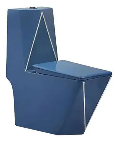 Bồn cầu một khối xả xoáy siphon, 70 × 37 × 83.5 cm