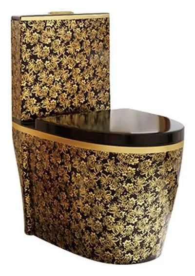Bồn cầu một khối xả xoáy siphon, 70 × 38.5 × 78 cm