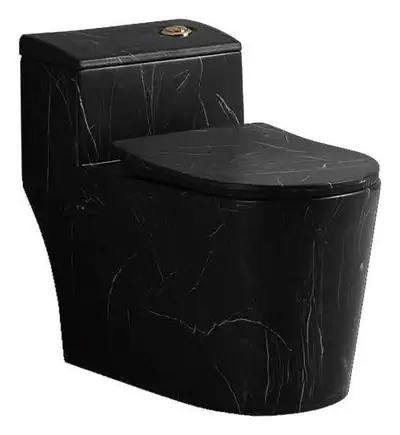 Bồn cầu một khối xả xoáy siphon, 72 × 39 × 63 cm
