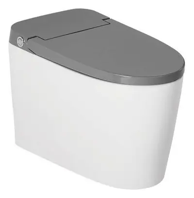 Bồn cầu xả xung xả xoáy siphon, 68 × 39 × 48 cm