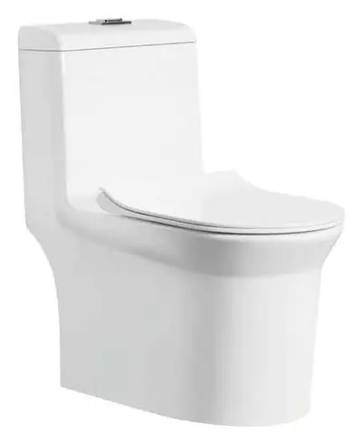 Bồn cầu một khối xả thẳng, 71 × 38 × 77.5 cm