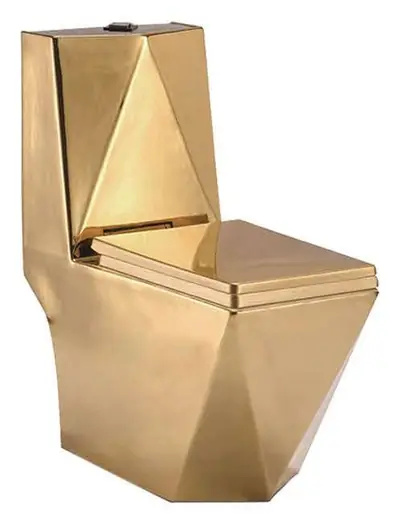 Bồn cầu một khối xả thẳng, 67.5 × 37.5 × 78 cm