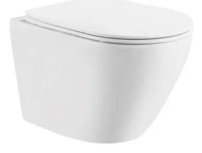 Bồn cầu treo tường xả thẳng, 49 × 36 × 35.5 cm