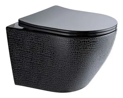 Bồn cầu treo tường xả thẳng, 49 × 36 × 35.5 cm
