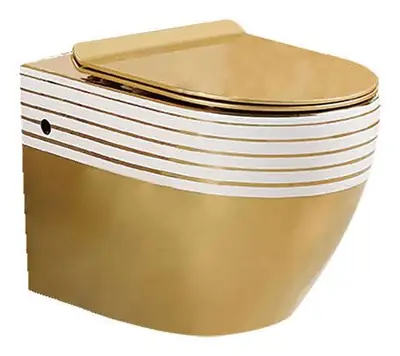 Bồn cầu treo tường xả thẳng, 49 × 36 × 35.5 cm
