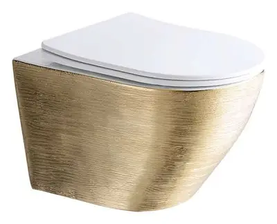 Bồn cầu treo tường xả thẳng, 49 × 36 × 35.5 cm