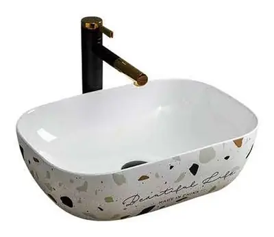 Chậu rửa đặt bàn, 45.5 × 32 × 13.5 cm