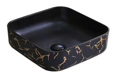 Chậu rửa đặt bàn, 38.5 × 38.5 × 13.5 cm