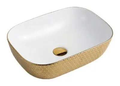Chậu rửa đặt bàn, 45.5 × 32 × 13.5 cm
