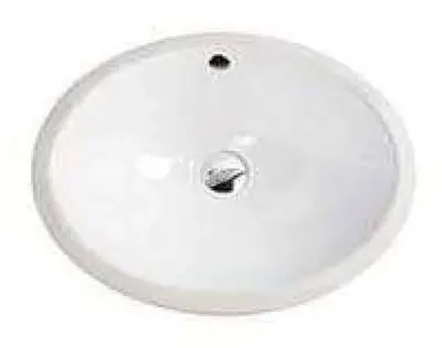 Chậu rửa bán âm, 36.5 × 30 × 18 cm