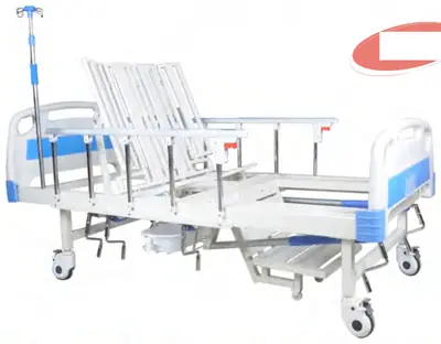 Giường chăm sóc bệnh nhân tay quay, 208 × 96 × 52 cm