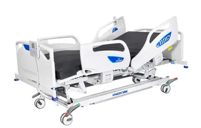 Giường ICU điện 5 chức năng, tải trọng 225 kg
