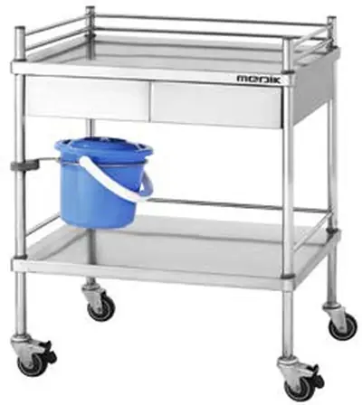 Xe đẩy y tế inox