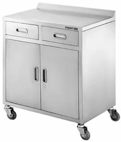 Xe đẩy y tế inox