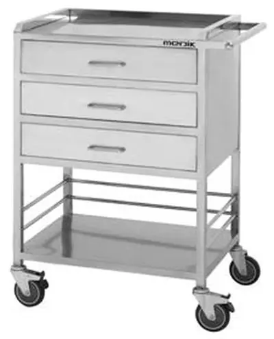 Xe đẩy y tế inox