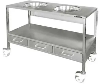 Xe đẩy y tế inox