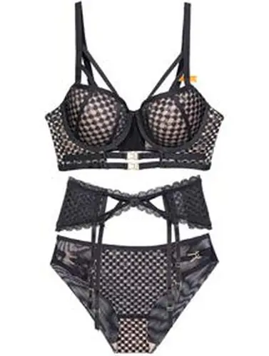 Đai nịt tất ren (garter), màu trắng, cam, đen